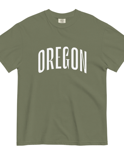 OREGON - COMFORT COLORS - Unisex garment-dyed heavyweight t-shirt