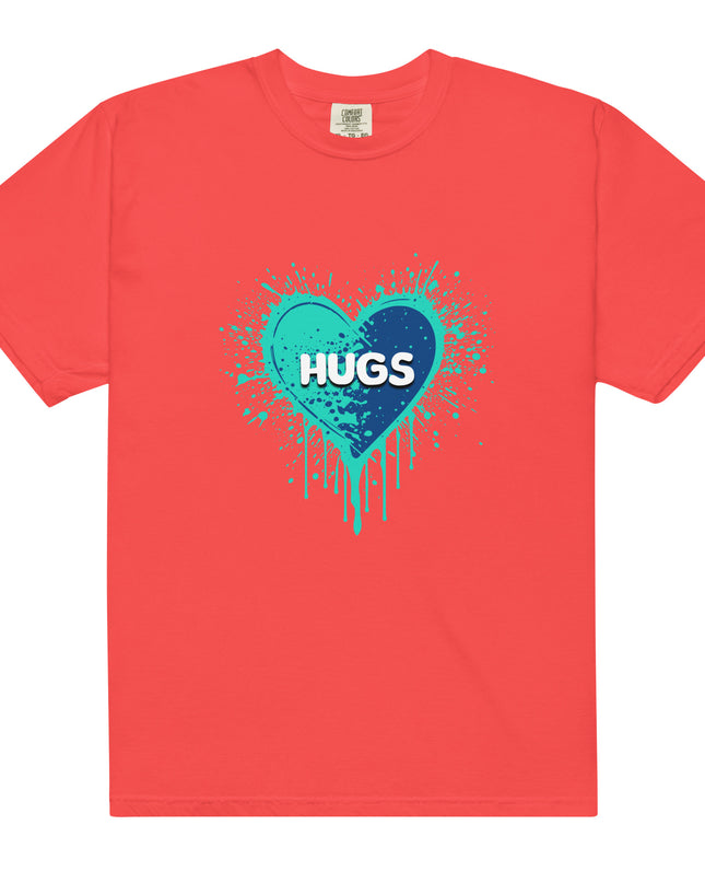 HUGS - COMFORT COLORS - Unisex garment-dyed heavyweight t-shirt