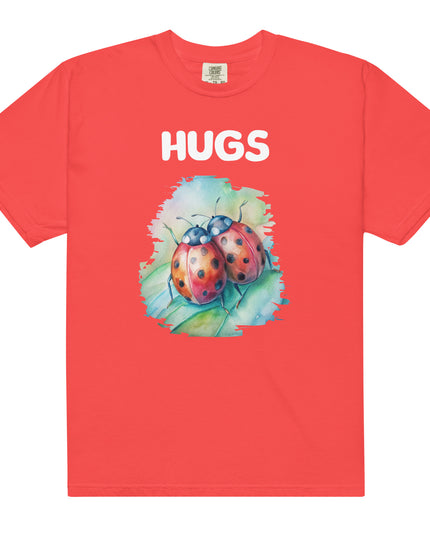 HUGS - LADY BUGS - Comfort Color - Unisex garment-dyed heavyweight t-shirt
