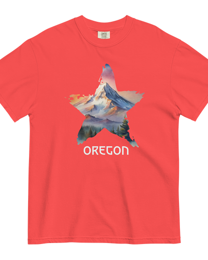 OREGON STAR - COMFOR COLORS - Unisex garment-dyed heavyweight t-shirt