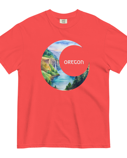 OREGON MOON- COMFORT COLORS - Unisex garment-dyed heavyweight t-shirt