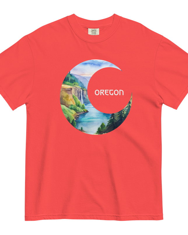 OREGON MOON- COMFORT COLORS - Unisex garment-dyed heavyweight t-shirt