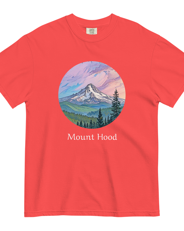 MOUNT HOOD - COMFORT COLORS - Unisex garment-dyed heavyweight t-shirt
