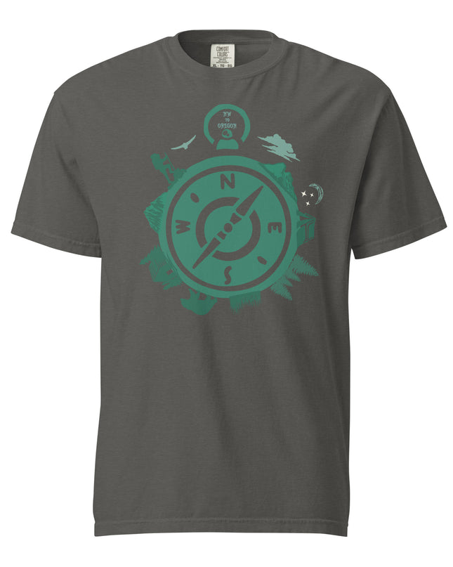 NW to Oregon - Unisex garment-dyed heavyweight t-shirt