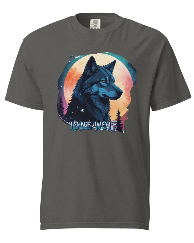 Lone Wolf -  Unisex garment-dyed heavyweight t-shirt