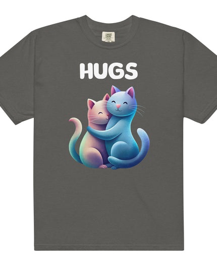 HUGS - CATS - Comfort Colors - Unisex garment-dyed heavyweight t-shirt