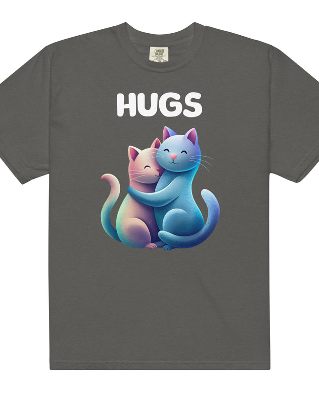 HUGS - CATS - Comfort Colors - Unisex garment-dyed heavyweight t-shirt