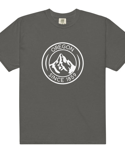 OREGON SINCE 1859 - WHITE - Comfort Color - Unisex garment-dyed heavyweight t-shirt