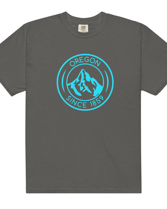 OREGON SINCE 1859 - AQUA - Comfort Colors - Unisex garment-dyed heavyweight t-shirt