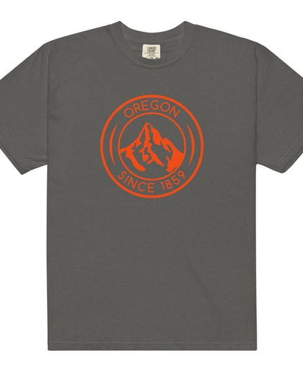 OREGON SINCE 1859 - ORANGE - Comfort Colors - Unisex garment-dyed heavyweight t-shirt