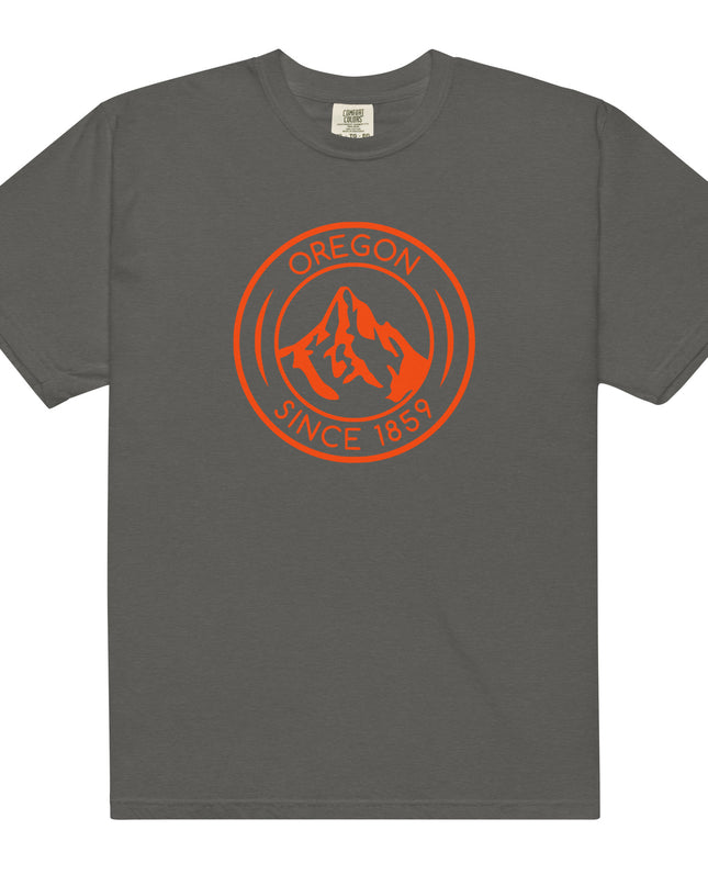 OREGON SINCE 1859 - ORANGE - Comfort Colors - Unisex garment-dyed heavyweight t-shirt