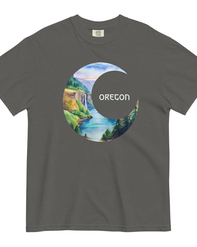 OREGON MOON- COMFORT COLORS - Unisex garment-dyed heavyweight t-shirt