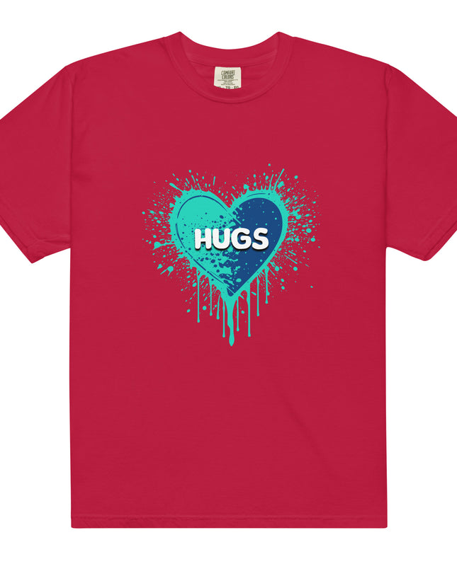 HUGS - COMFORT COLORS - Unisex garment-dyed heavyweight t-shirt