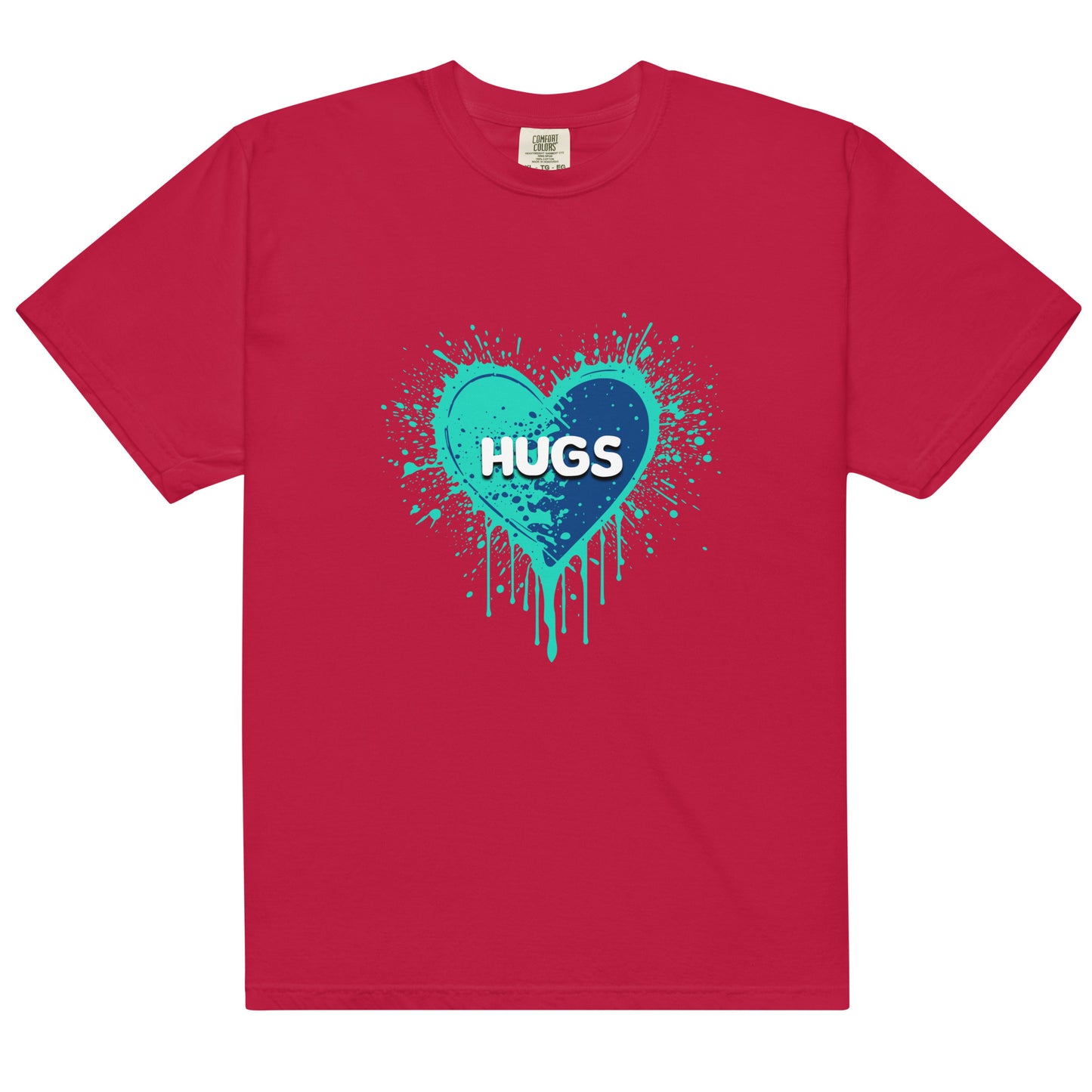 HUGS - COMFORT COLORS - Unisex garment-dyed heavyweight t-shirt