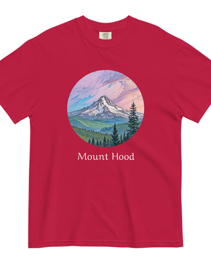 MOUNT HOOD - COMFORT COLORS - Unisex garment-dyed heavyweight t-shirt