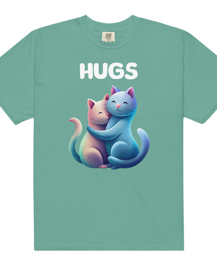 HUGS - CATS - Comfort Colors - Unisex garment-dyed heavyweight t-shirt
