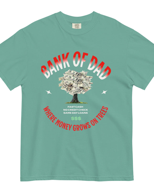BANK OF DAD - Comfort Colors - Unisex garment-dyed heavyweight t-shirt