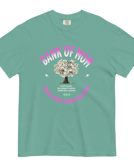 BANK OF MOM - Comfort Colors - Unisex garment-dyed heavyweight t-shirt