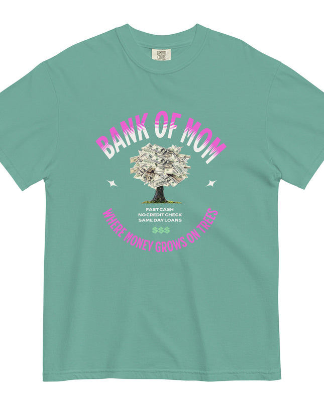 BANK OF MOM - Comfort Colors - Unisex garment-dyed heavyweight t-shirt