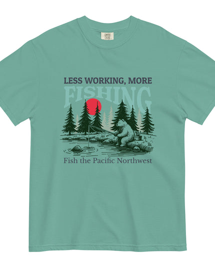 MORE FISHING - Comfort Colors - Unisex garment-dyed heavyweight t-shirt