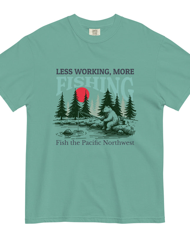 MORE FISHING - Comfort Colors - Unisex garment-dyed heavyweight t-shirt