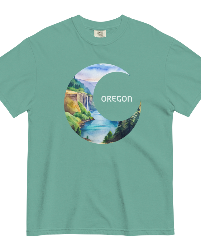 OREGON MOON- COMFORT COLORS - Unisex garment-dyed heavyweight t-shirt