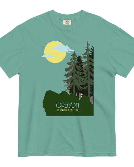 OREGON IS WAITING FOR YOU - Comfort Colors - Unisex garment-dyed heavyweight t-shirt