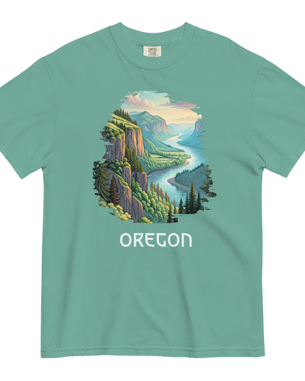 OREGON GORGE - COMFORT COLORS - Unisex garment-dyed heavyweight t-shirt