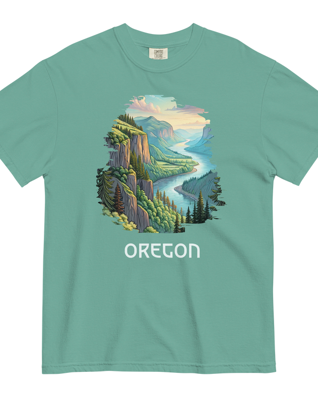 OREGON GORGE - COMFORT COLORS - Unisex garment-dyed heavyweight t-shirt