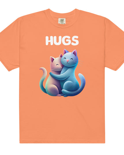 HUGS - CATS - Comfort Colors - Unisex garment-dyed heavyweight t-shirt