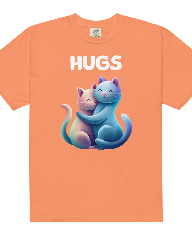 HUGS - CATS - Comfort Colors - Unisex garment-dyed heavyweight t-shirt