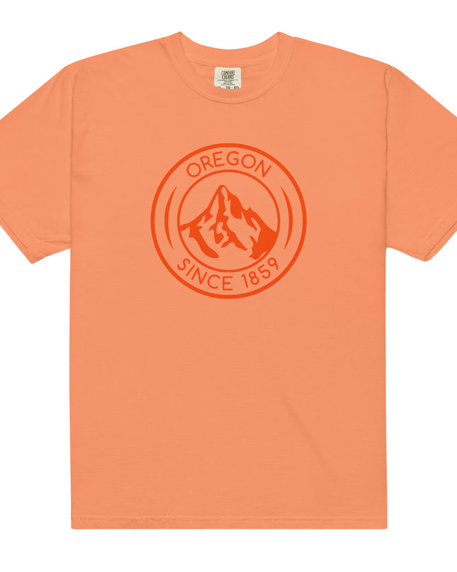 OREGON SINCE 1859 - ORANGE - Comfort Colors - Unisex garment-dyed heavyweight t-shirt