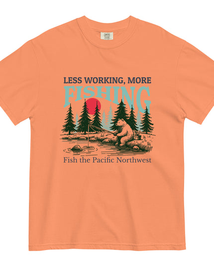 MORE FISHING - Comfort Colors - Unisex garment-dyed heavyweight t-shirt