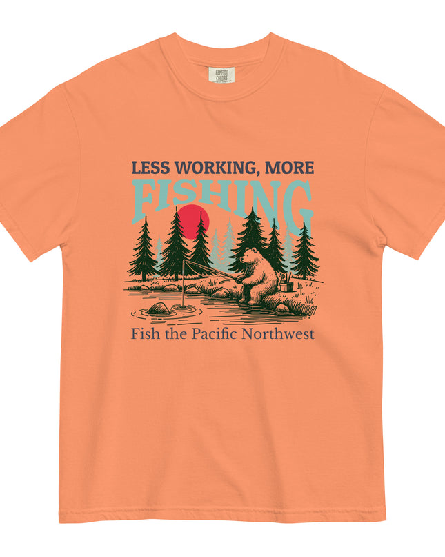 MORE FISHING - Comfort Colors - Unisex garment-dyed heavyweight t-shirt