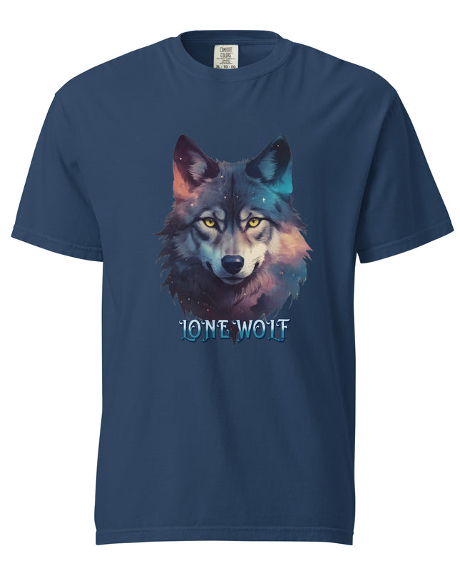 Lone Wolf - Oregon - Unisex garment-dyed heavyweight t-shirt