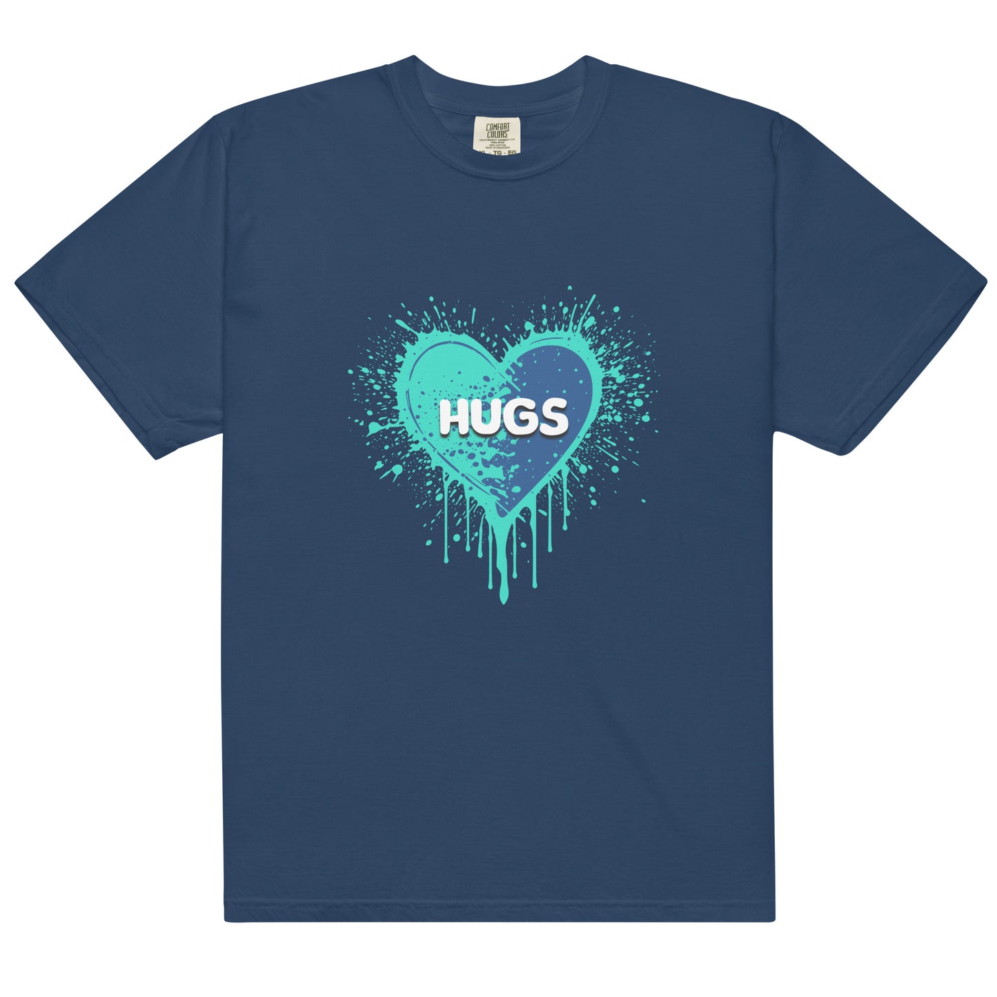 HUGS - COMFORT COLORS - Unisex garment-dyed heavyweight t-shirt