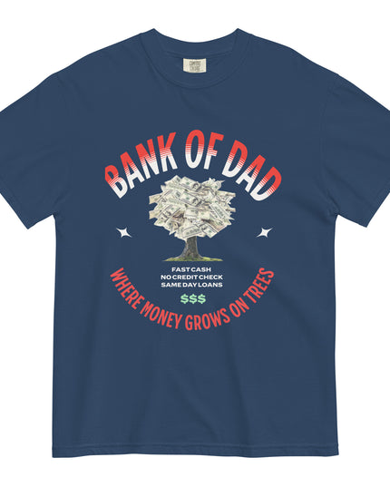 BANK OF DAD - Comfort Colors - Unisex garment-dyed heavyweight t-shirt