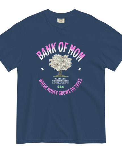 BANK OF MOM - Comfort Colors - Unisex garment-dyed heavyweight t-shirt