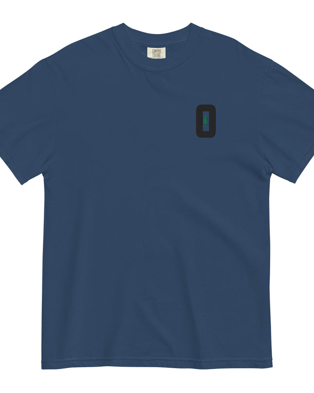 O FOR OREGON - EMBROIDERED - Comfort Colors - Unisex garment-dyed heavyweight t-shirt