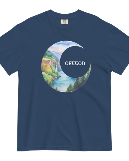 OREGON MOON- COMFORT COLORS - Unisex garment-dyed heavyweight t-shirt