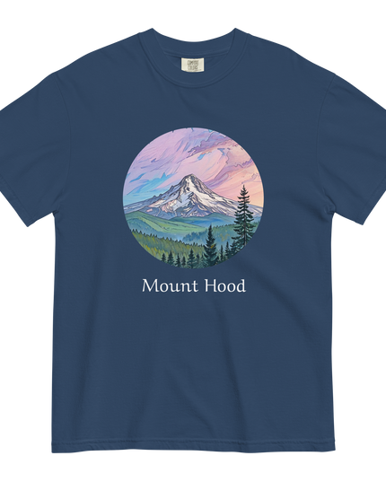 MOUNT HOOD - COMFORT COLORS - Unisex garment-dyed heavyweight t-shirt