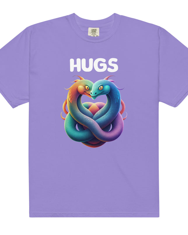 HUGS - Snakes - Comfort Color - Unisex garment-dyed heavyweight t-shirt