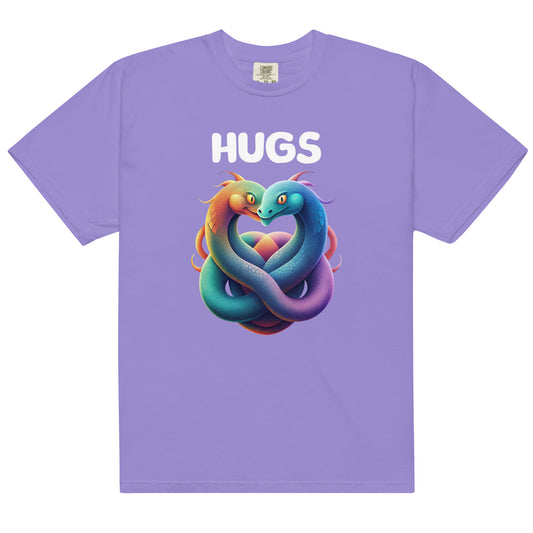 HUGS - Snakes - Comfort Color - Unisex garment-dyed heavyweight t-shirt