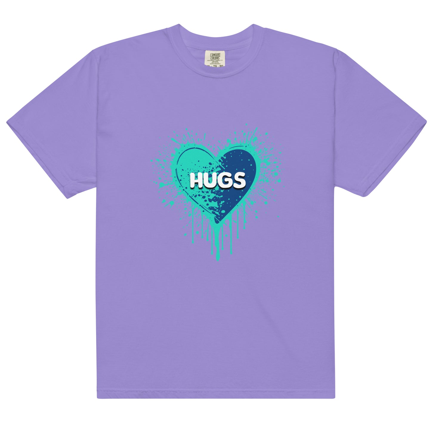 HUGS - COMFORT COLORS - Unisex garment-dyed heavyweight t-shirt