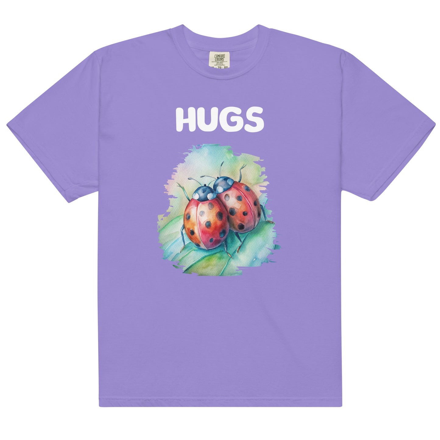HUGS - LADY BUGS - Comfort Color - Unisex garment-dyed heavyweight t-shirt