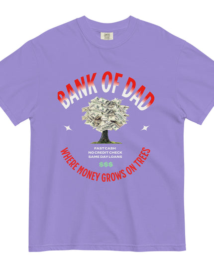 BANK OF DAD - Comfort Colors - Unisex garment-dyed heavyweight t-shirt