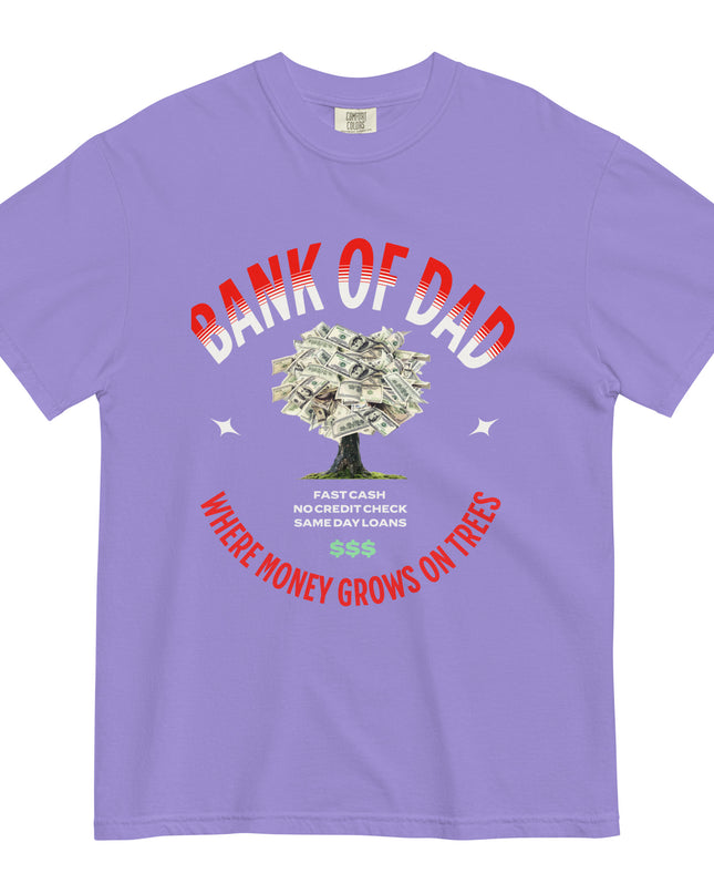 BANK OF DAD - Comfort Colors - Unisex garment-dyed heavyweight t-shirt