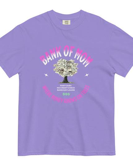 BANK OF MOM - Comfort Colors - Unisex garment-dyed heavyweight t-shirt