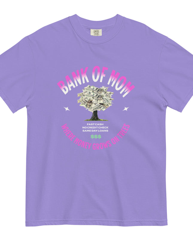 BANK OF MOM - Comfort Colors - Unisex garment-dyed heavyweight t-shirt