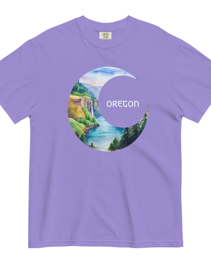 OREGON MOON- COMFORT COLORS - Unisex garment-dyed heavyweight t-shirt